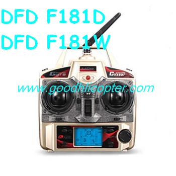 JJRC H12 H12C H12W Headless quadcopter parts F181D F181W Transmitter (big version)